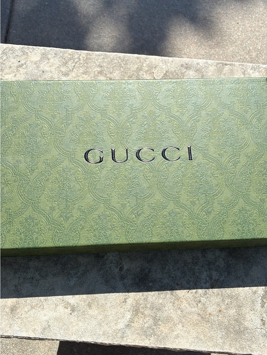Gucci Accessories - Gucci Black Scarf with Green and Red Web Stripe
